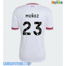 Camisa de time de futebol Liverpool Victor Munoz #23 Replicas 2º Equipamento 2026-27 Manga Curta